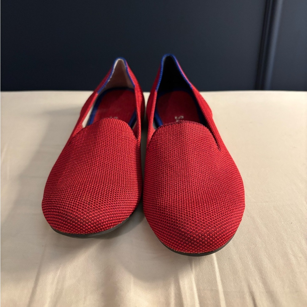 Red Rothy flats (size 6.5)